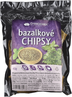 Chipsy bazalkové 40g
