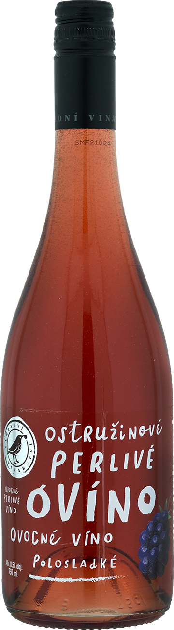 Ostružinové perlivé ovocné víno 0,75l
